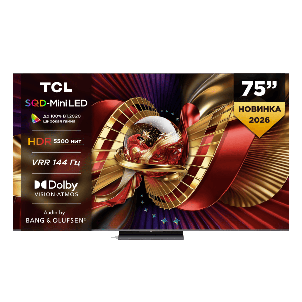 Телевизор TCL 75C8L SQD-Mini 75"