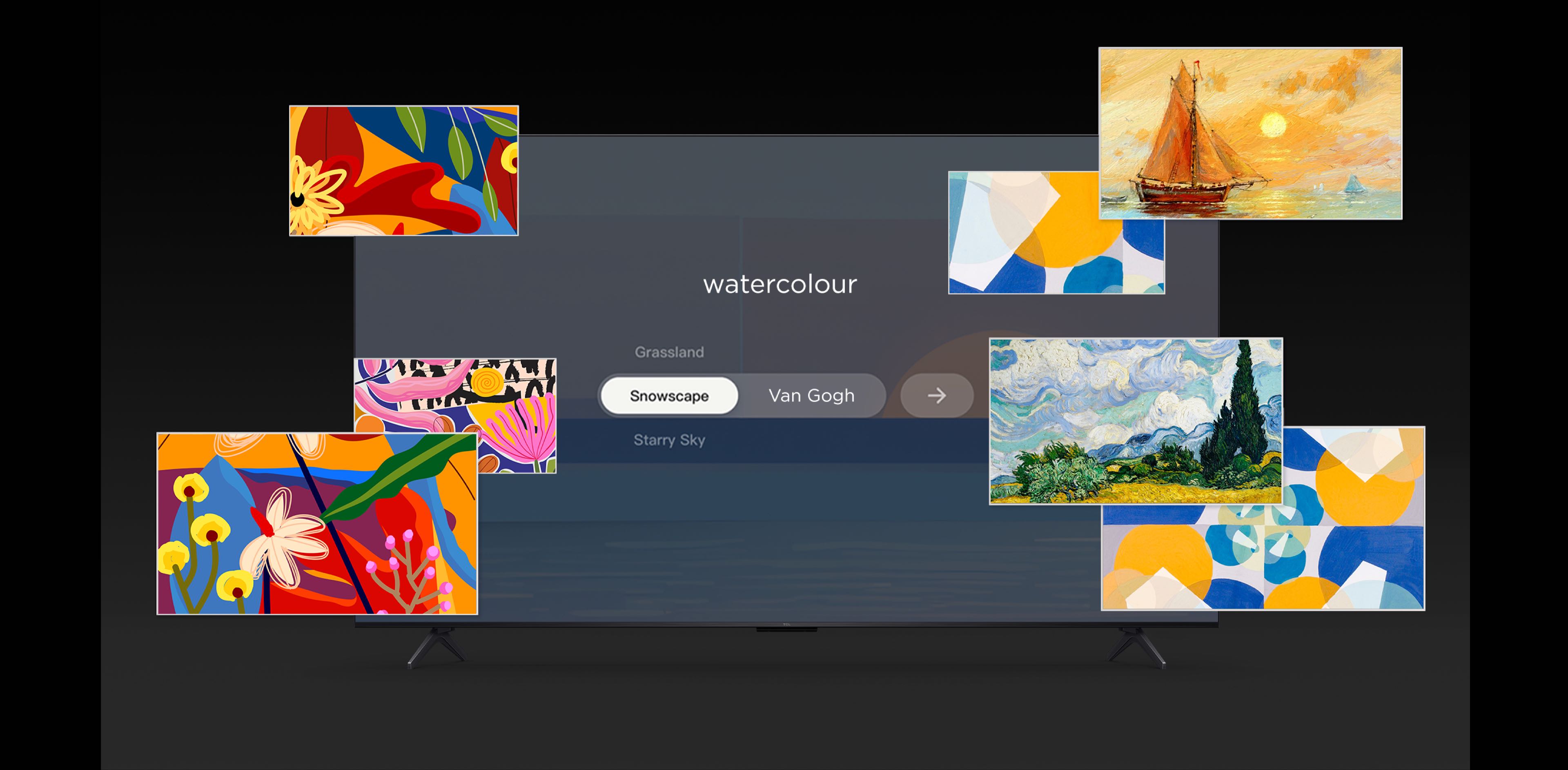 TCL Q7D Pro — AI Art режим